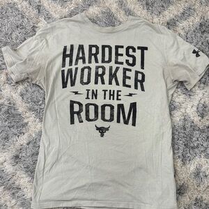 Under Armour Gray Short Sleeve Tee